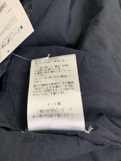 マーレット 9910300057 ワンピース XS ネイビー ティアード フレア パフスリーブ ITQRKXBBE6NS