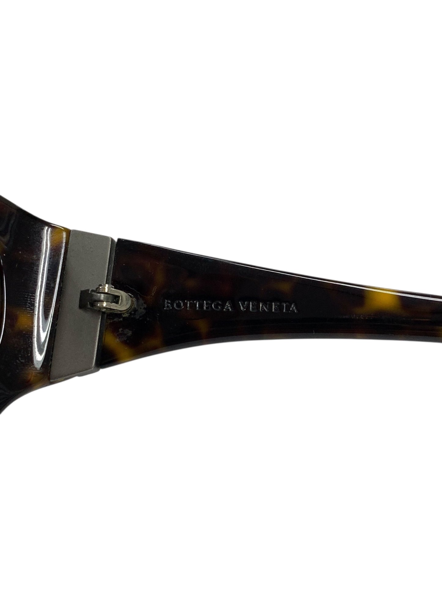 ボッテガヴェネタ イントレチャート BV45/S サングラス ブラウン セルフレーム フルリム ティアドロップ IT5F52NJSWE8