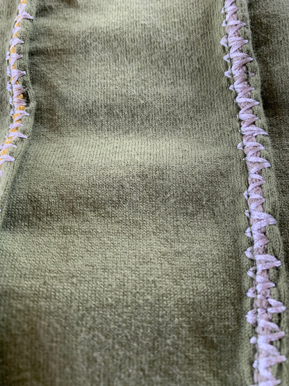 イッセイミヤケメン ME21JK443 Tシャツ 2 カーキグリーン ステッチ ITBIDQZPLWRW 【SALE】