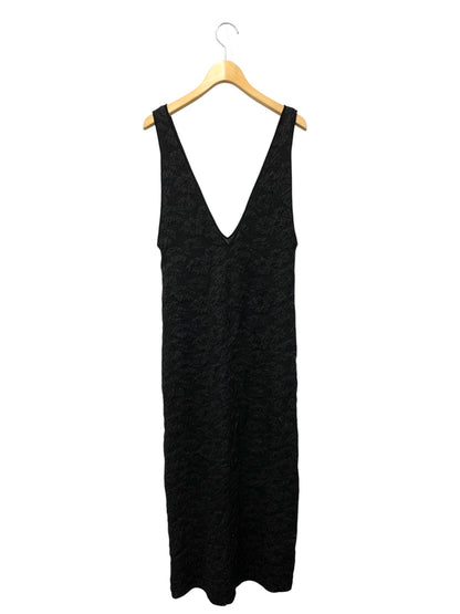 エイミーイストワール Alstromeria Jacquardニットロンパース  1121231226-0 F ブラック 2021SS ITCWJT5SM9M8