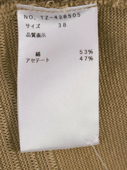 エムズグレイシー 428505 ボレロ 38 ブラウン カーディガン 袖リボン ITT885CZJAGK
