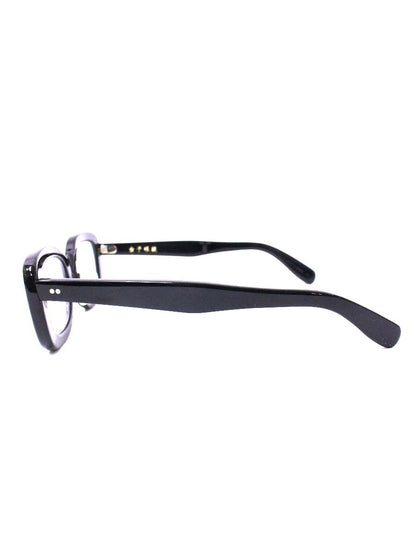 金子眼鏡 KC-62 メガネ ブラック セルフレーム スクエア ITS648TB2529