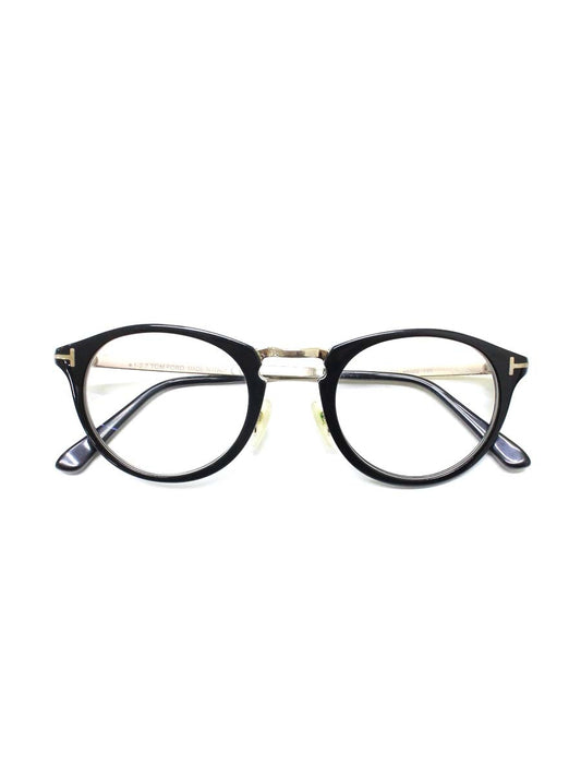 トムフォード TF5467 メガネ ブラック/ゴールド コンビフレーム ボストン IT5NYZI821YG