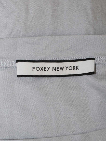 フォクシーニューヨーク Tops 40128 カットソー 40 ブルー ITUZW0GJF3W8