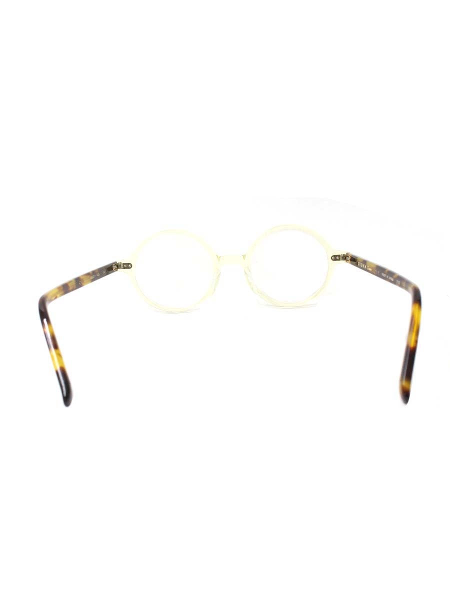ディグナクラシック 124E メガネ 透明/ブラウン セルフレーム フルリム ラウンド（丸メガネ） ITRWM85EXAMX