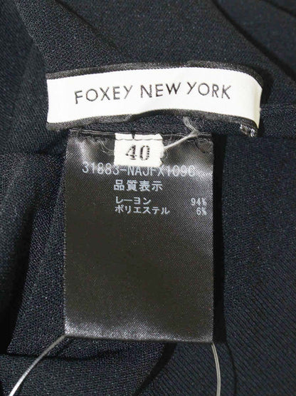 フォクシーニューヨーク アッパースタンダードカーディガン 31883 40 ブラック ITD1EFMSZSCJ