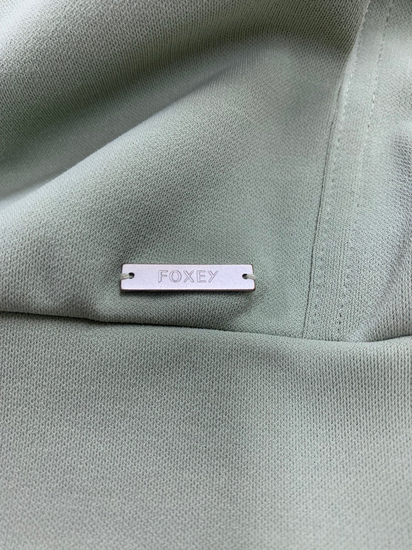 フォクシーニューヨーク ロングパーカ 39936 40 グリーン IT6G5TL4T4IG