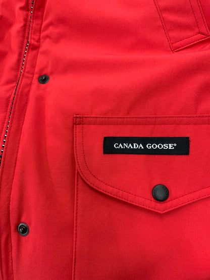 カナダグース TRILLIUM PARKA トリリウムパーカ 6660LA コート S レッド コヨーテファー IT5J40WL1IOM