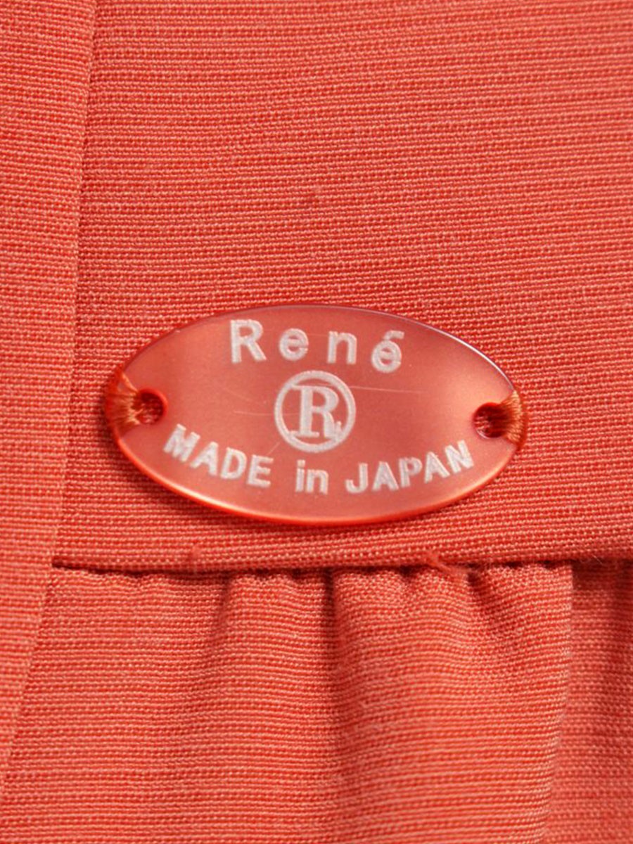 ルネ 5536190 ワンピース 38 コーラルオレンジ フレアー ITHQ08TTK94E