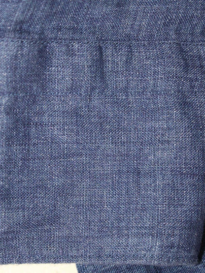 フィナモレ 29021-4 ブラウス M ブルー シャツ リネン 麻 ITPH2DK54EKY