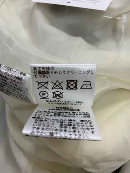 エムズグレイシー 011509 ワンピース 38 ブルー ベルト IT72DVFN3ITW