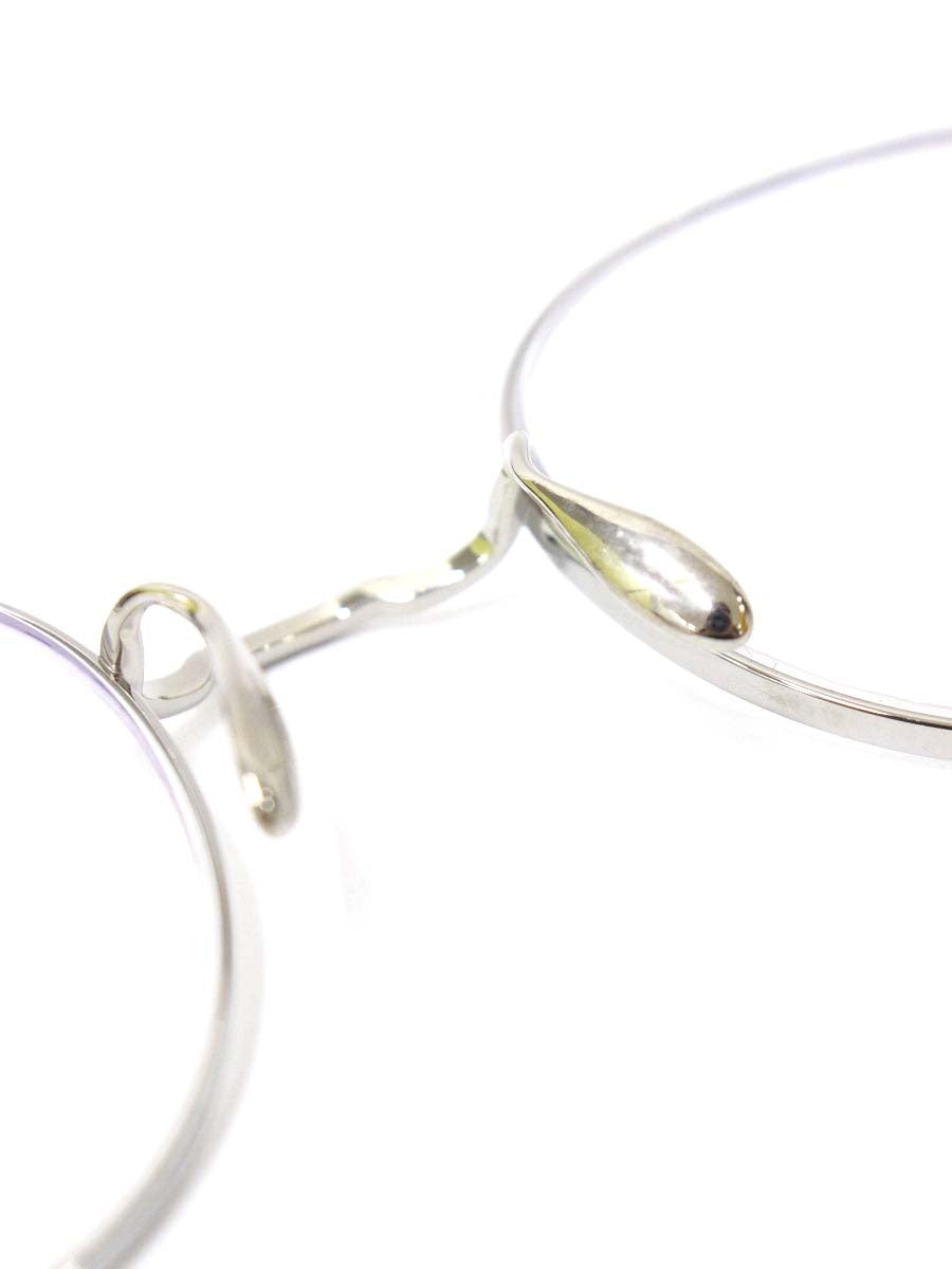 ayame（アヤメ） MANRAY メガネ シルバー マンレイ メタルフレーム フルリム ボストン ITSMH5Z6QIRR