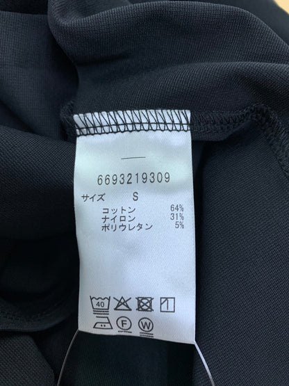 ナノユニバース フォルムスリーブポンチワンピース 669-3219309 S ブラック 23SS IT4PJTAXC2EW