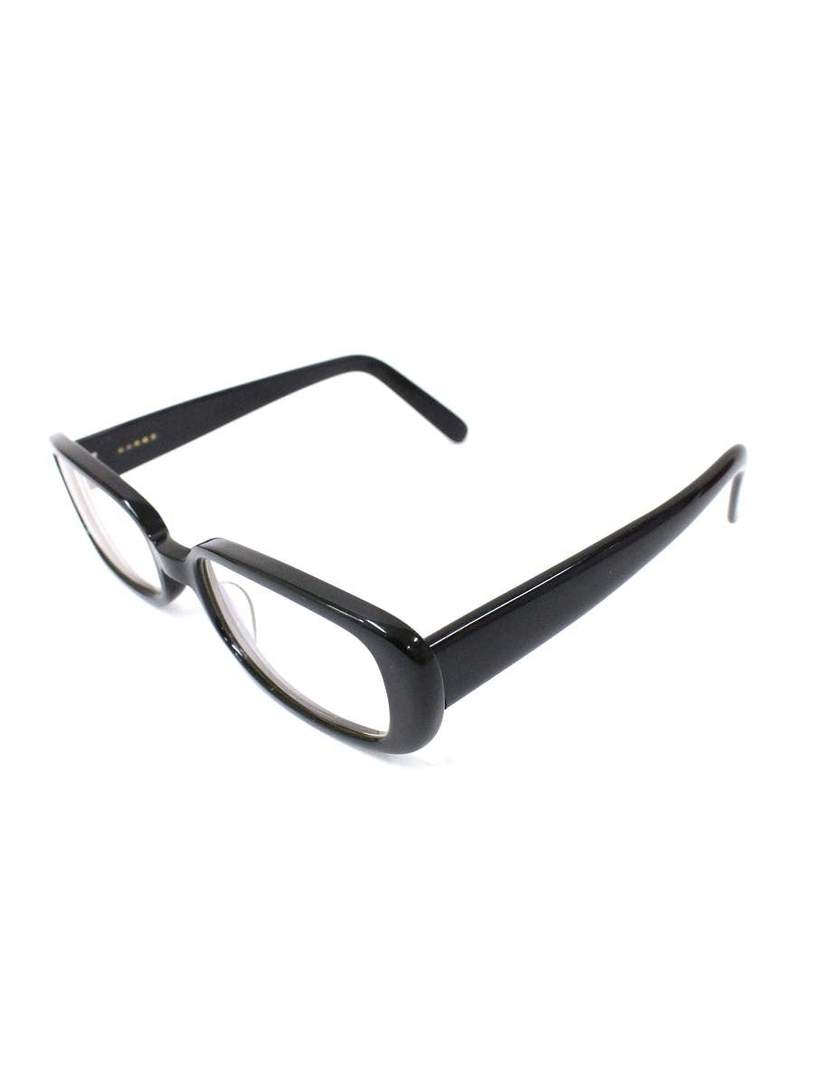 白山眼鏡店 眼鏡 ブラック メガネ セルフレーム フルリム スクエア  
