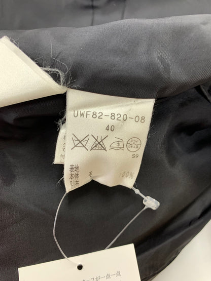 トゥービーシック UWF82-820-08 コート 40 グレー 襟ビジュー ウール ITM61REFKYQ6