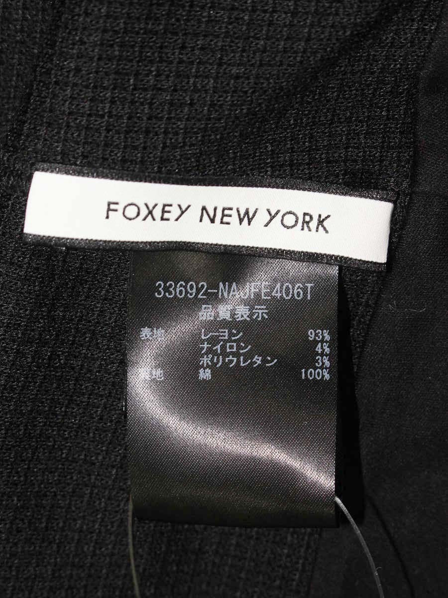 フォクシーニューヨーク Cardigan マロンコクーン 33692 カーディガン F ブラック ITZ5NOQU0MWG