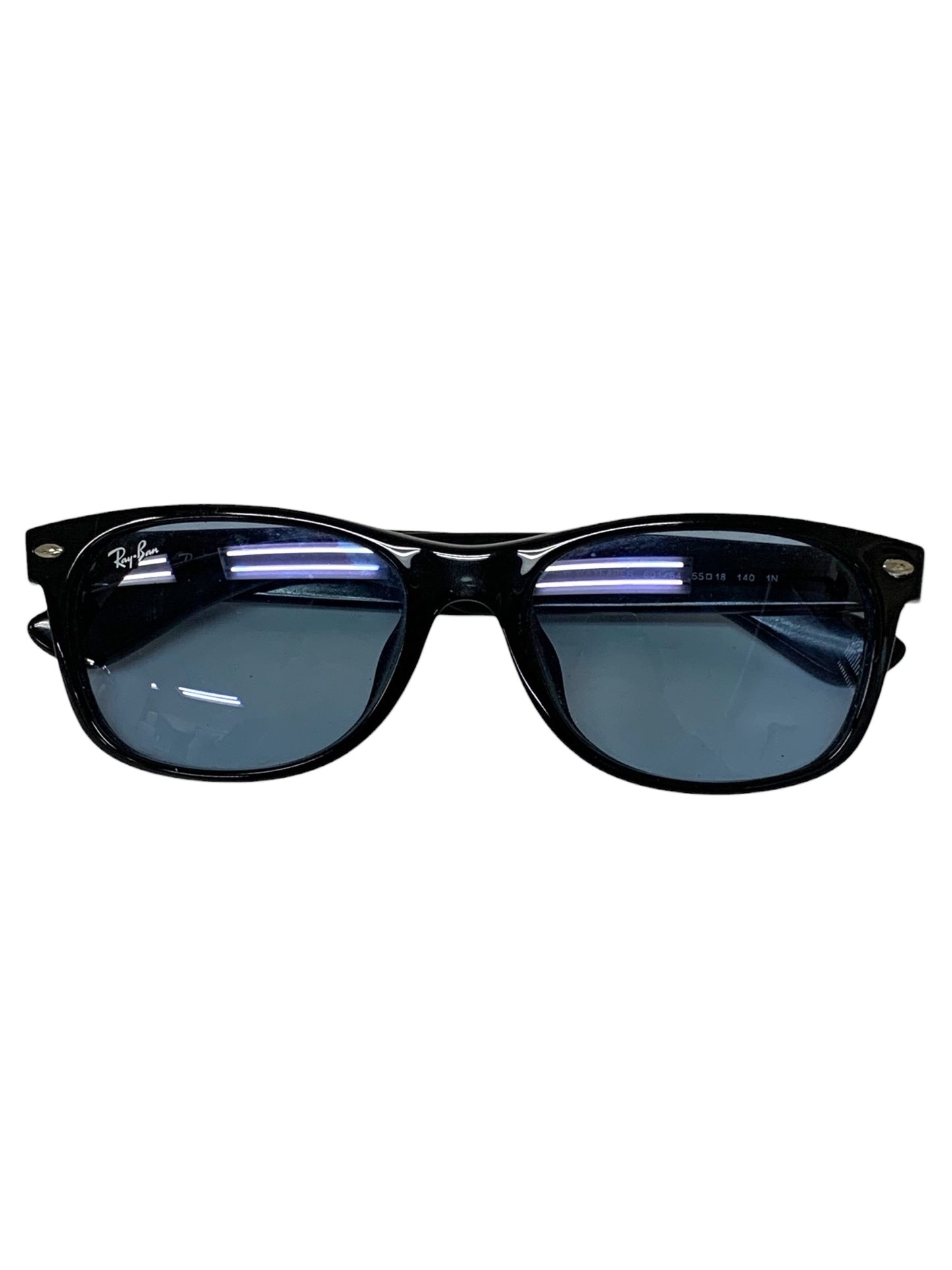 レイバン NEWWAYFARER RB2132-F サングラス ブラック ニューウェイファーラー ラバーフレーム フルリム ウェリントン ITURUYE4322T