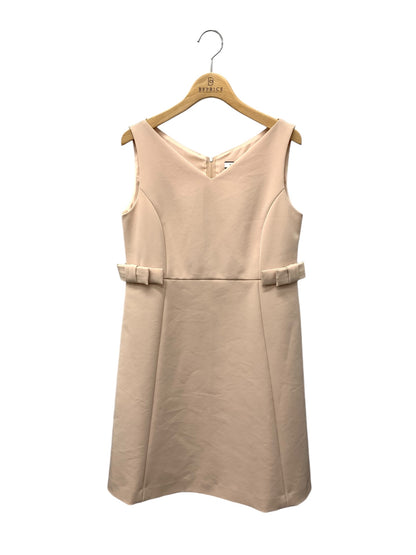 フォクシーニューヨーク RIBBON DRESS 36493 ワンピース 38 ベージュ ITF15B186SU8