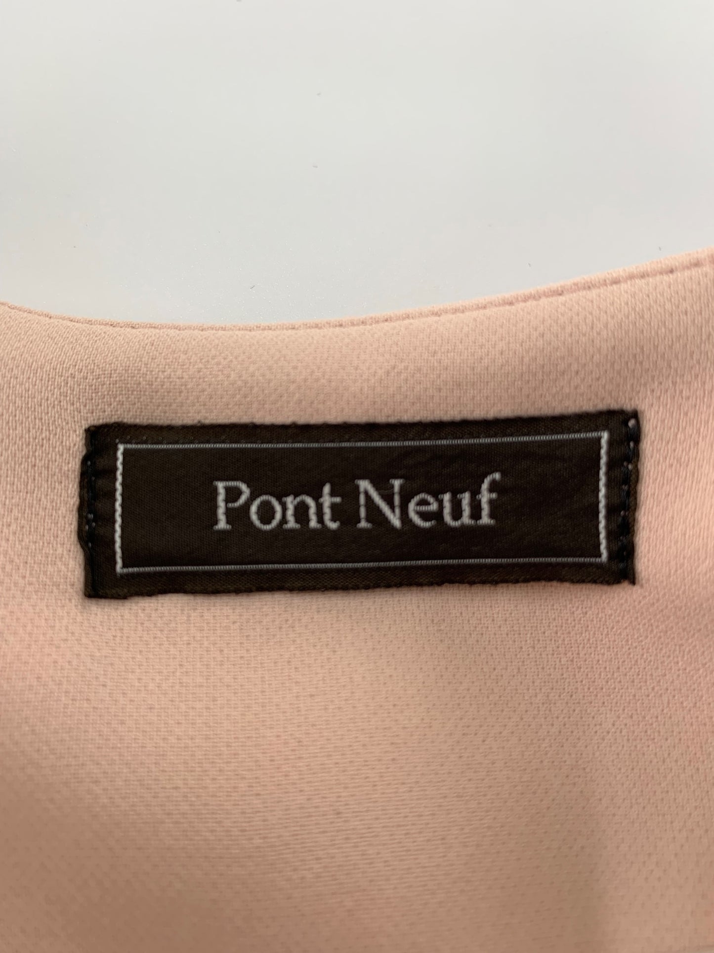 ポンヌフ AH1004 ワンピース 0 ピンク ジップアップ タックフレア ITKWWS6L4IKG