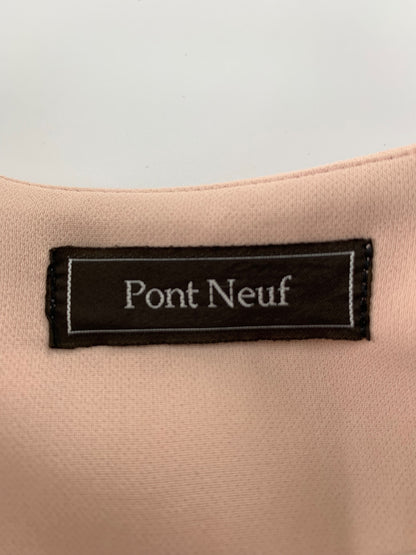 ポンヌフ AH1004 ワンピース 0 ピンク ジップアップ タックフレア ITKWWS6L4IKG