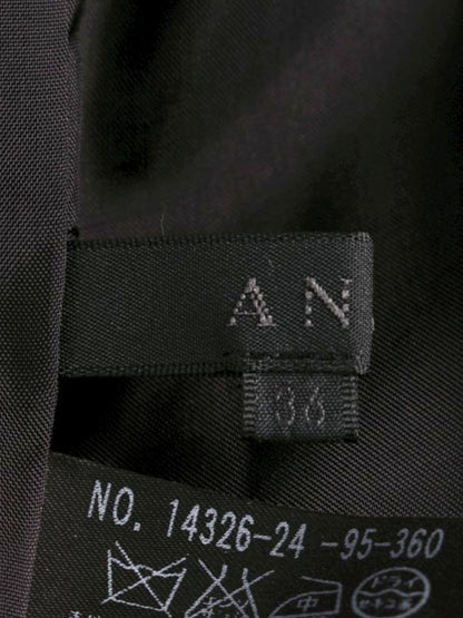 アナイ 14326-24-95-360 ワンピース 36 ネイビー/ブラック ツイード ITF31PTU48PW 【SALE】