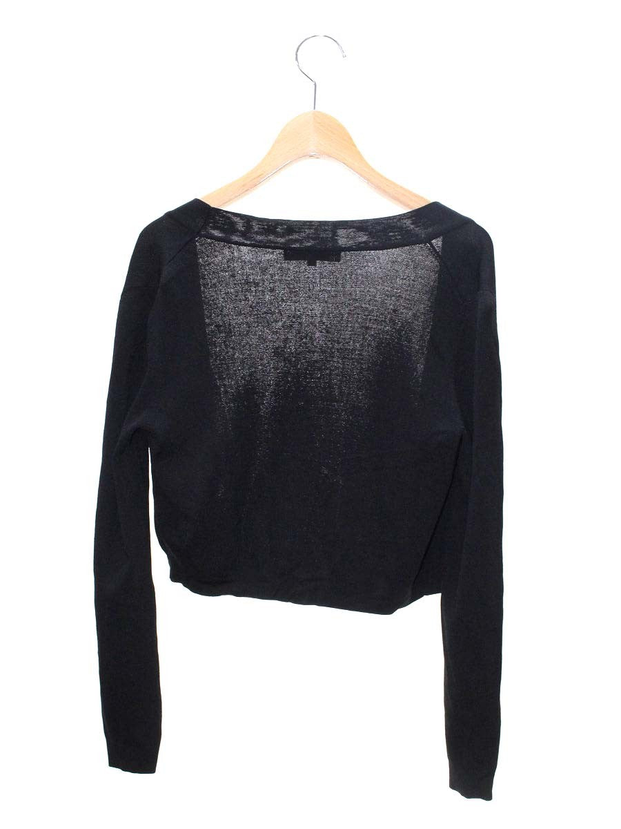 エムプルミエクチュール F718-003 カーディガン ボレロ 38 ブラック ITBS594EW7XU