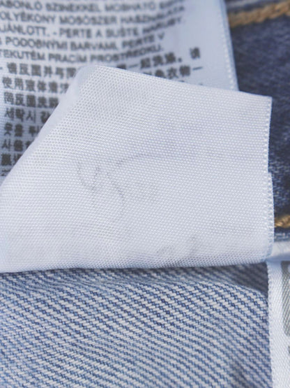 リーバイス PC9-85787-0000 デニムパンツ 25 ブルー プリーツ IT1ZU3C3KHBS