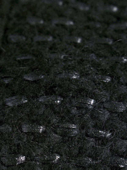 トゥービーシック W7F06-229-09 ワンピース 46 ブラック ニット ダブルジップ ストレッチ素材 ITC0CTWAJFZR