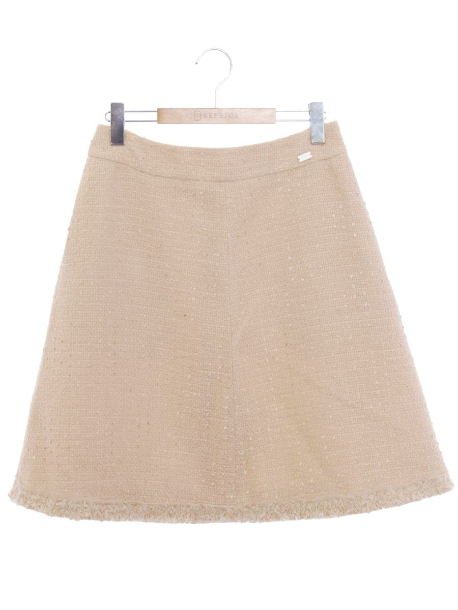 フォクシーブティック スカート クラシックツイード 35282 40 ベージュ ITX4BCJ5YFOW
