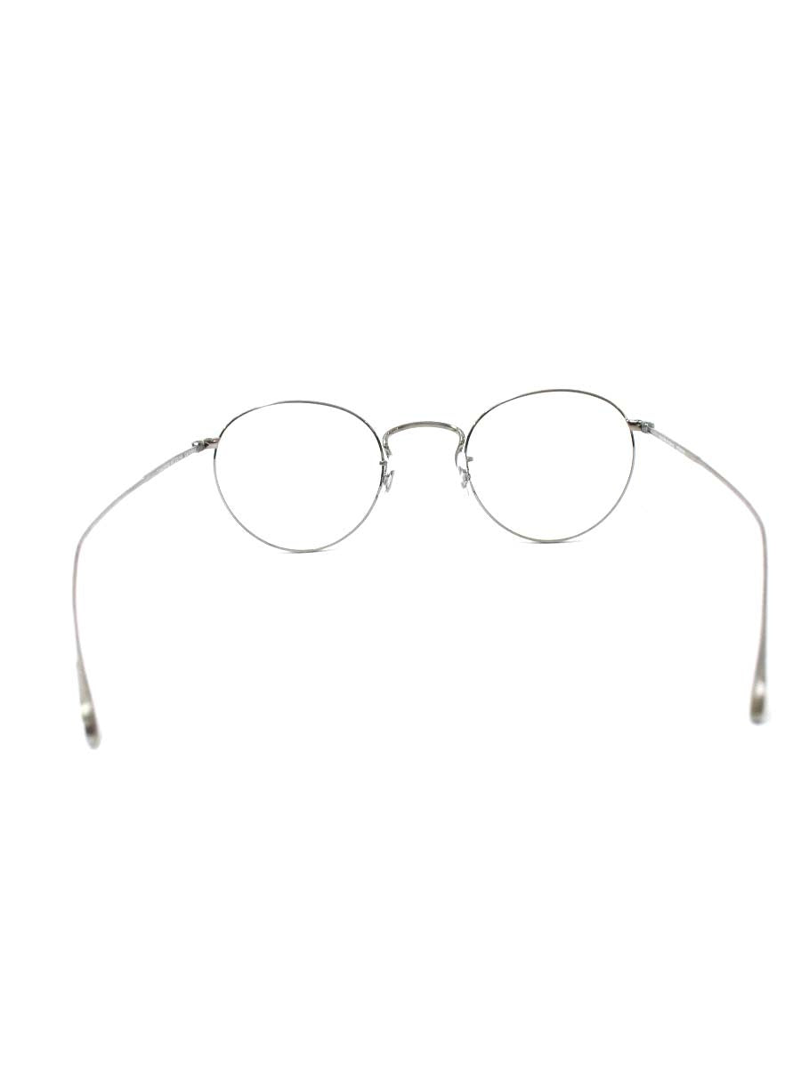 オリバーピープルズ Gallaway メガネ シルバー メタルフレーム フルリム ボストン ITJNRHAQVG16