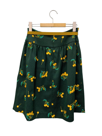 エムズグレイシー Cherry チェリー 817558 スカート 38 グリーン ITRLO5GCN1IS