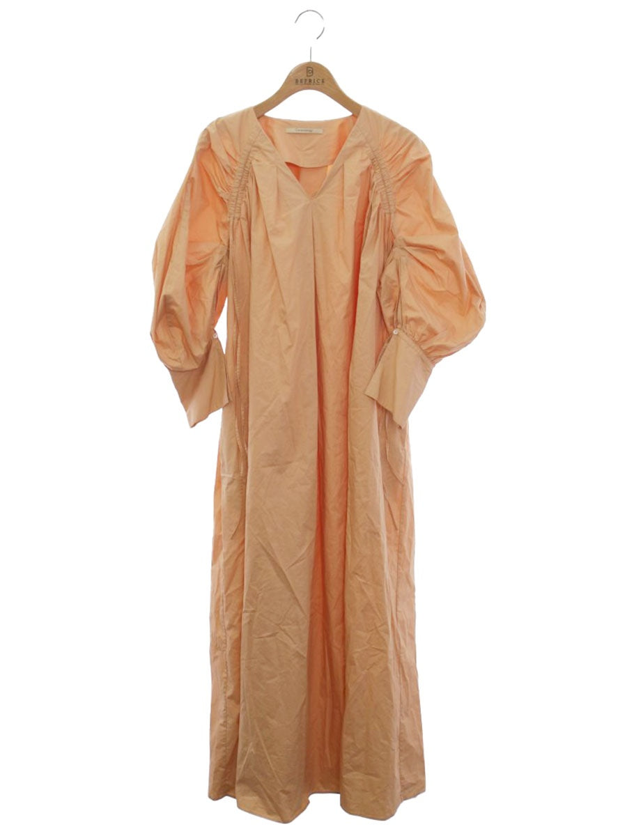 カレンソロジー CL209011ER シャツワンピース F オレンジ コットン パフスリーブ ITP5SCZSSO4C