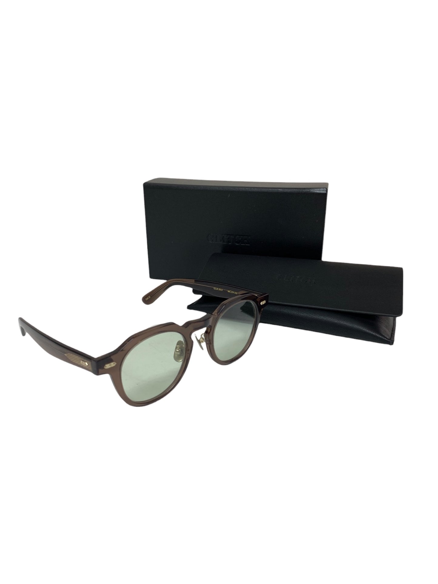 グリッチ LEEDS GLH-1013 メガネ ブラウン リーズ セルフレーム フルリム ボストン ITU7DC63SAA8 【SALE】