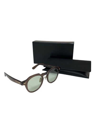 グリッチ LEEDS GLH-1013 メガネ ブラウン リーズ セルフレーム フルリム ボストン ITU7DC63SAA8 【SALE】