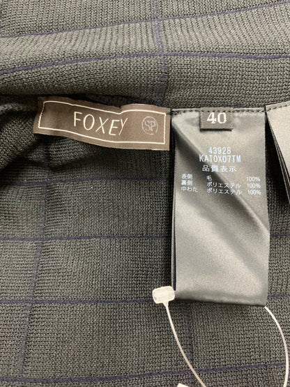フォクシーブティック Aria Top 43928 ニット 40 ネイビー SP品 ITVSIQW6M9IG