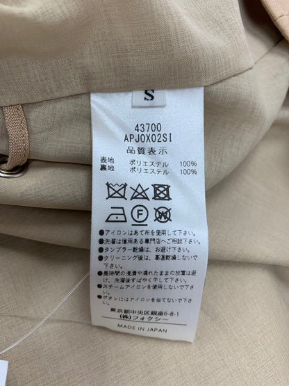 アディアム Park Jacket 43700 パーカー S ベージュ ITFZJBBTJ93R 【SALE】