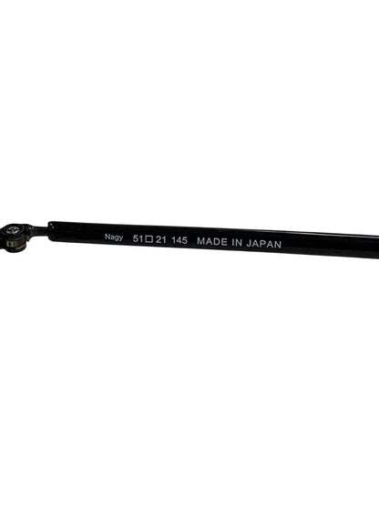 ユウイチトヤマ U176 メガネ ブラック ダブルダッチ IT9MXFU9NRXO