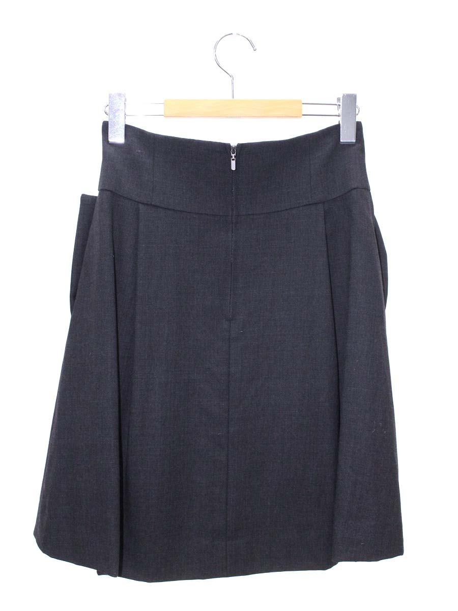 フォクシーブティック 30836 スカート 38 チャコール Skirt フレア ITQYXR6W02OQ