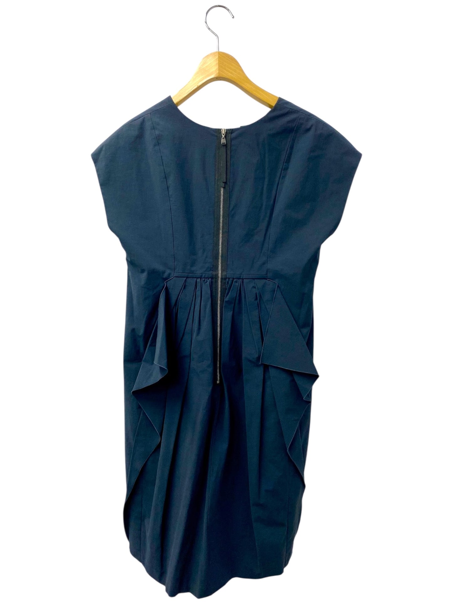 フォクシーニューヨーク ドレス NY ウォッシャブルナイト 35967 ワンピース 38 ネイビー IT8AWI94MMI7