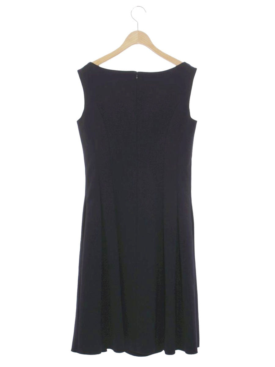ハロッズ 16108801 ワンピース 3 ネイビー タックフレア スカラップ IT02DHTTMOUK 【SALE】