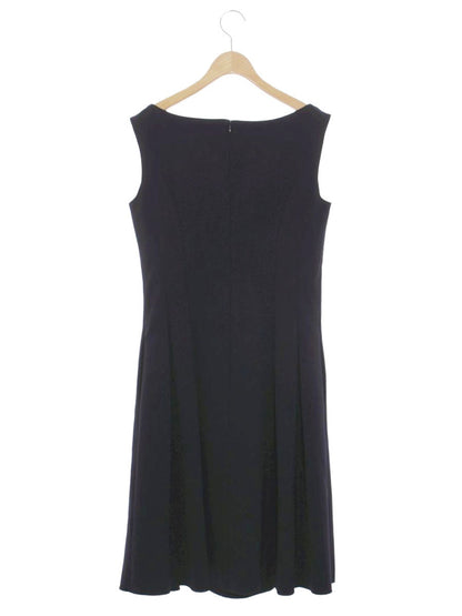 ハロッズ 16108801 ワンピース 3 ネイビー タックフレア スカラップ IT02DHTTMOUK 【SALE】