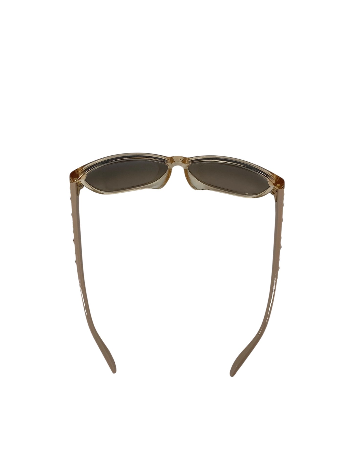 ジミーチュウ CHANTY 6VOJ6 サングラス 透明 セルフレーム フルリム ウェリントン スタースタッズ ITMF2SARIS0U