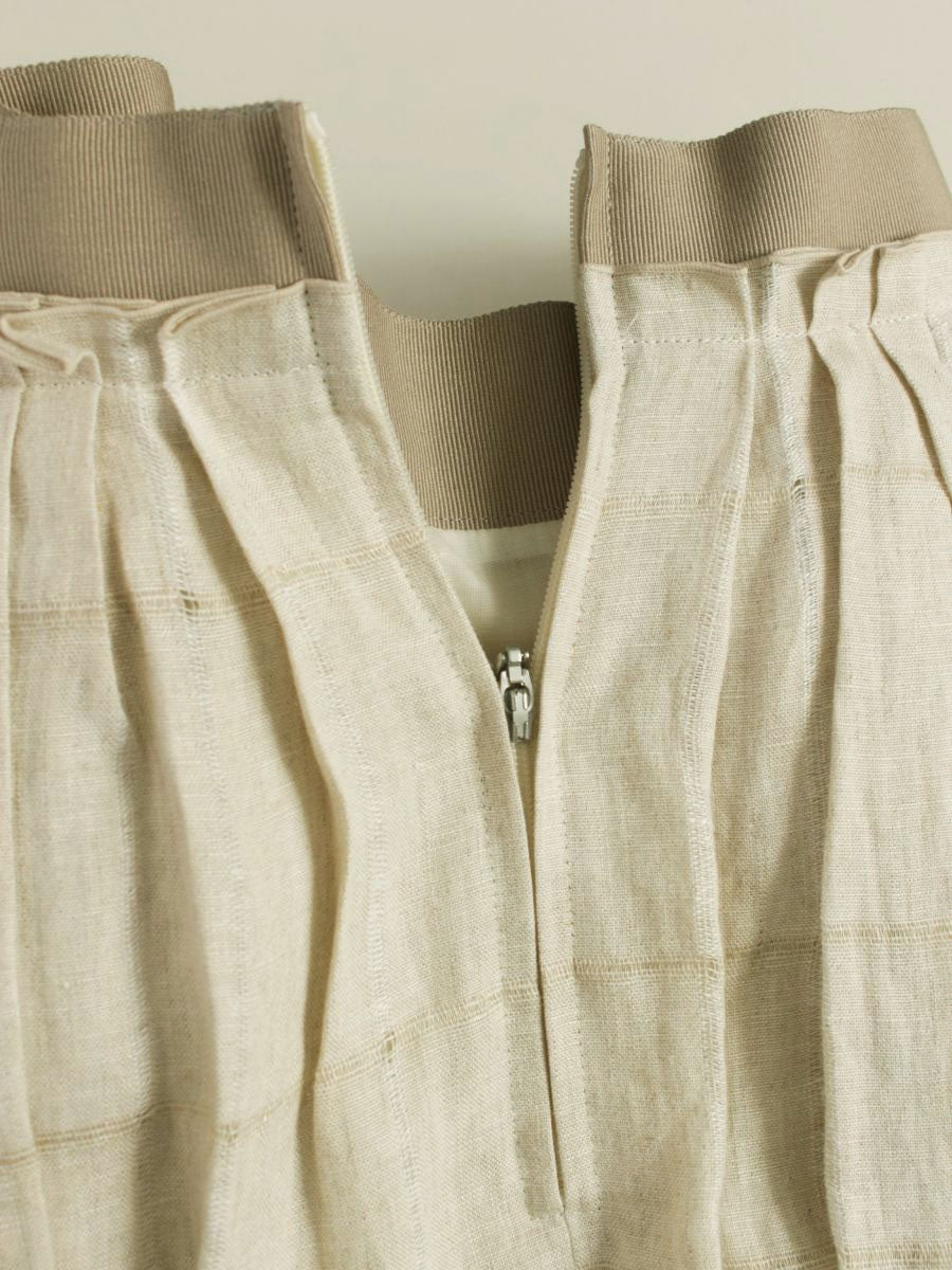フォクシーブティック Skirt 39555 スカート 40 ベージュ SP品 ITRK3BI0TFQF