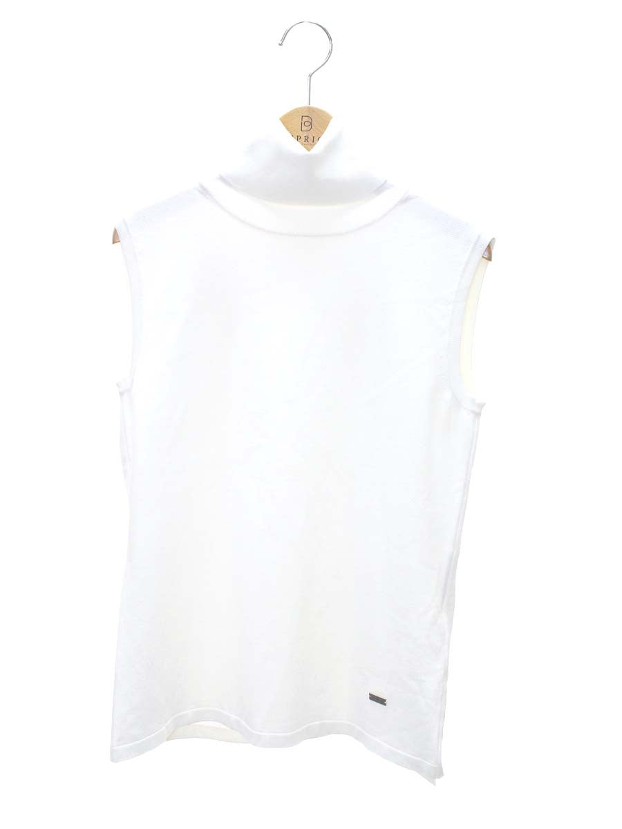 フォクシーブティック Knit Top New Standard 40870 ニット セーター 38 ホワイト IT0O2AMLH3H6