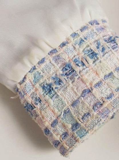 ルネ 6913400 ジャケット 38 ブルー/マルチカラー MALHIA KENTマリアケント社製素材 ツイード ITT9SZFZY15W