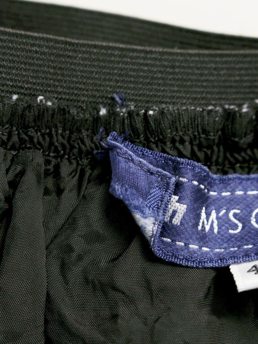 エムズグレイシー 627309 スカート 40 ホワイト ギンガムチェック IT59TDJX0XS4