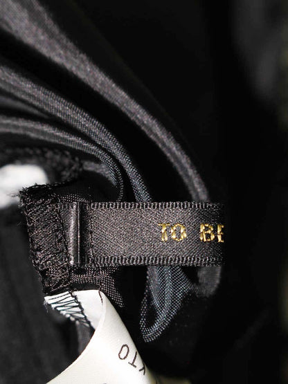 トゥービーシック W5S81-790-09 スカート 40 ブラック フラワーモチーフ ITU3JCAZNGMI