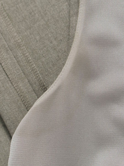 フォクシーニューヨーク ワンピース タキシードラップ 32867 ワンピース 38 グレー ITYMRBBHRR4S