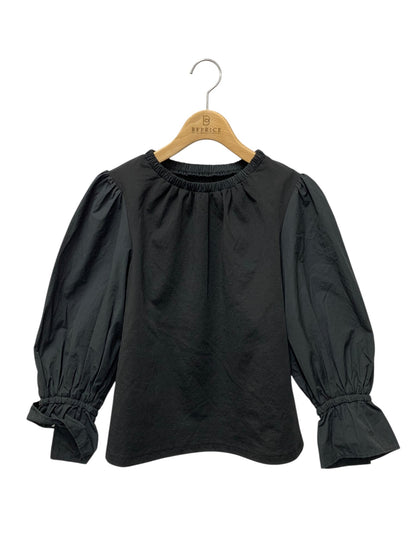 エムズグレイシー ふんわりスリーブカットソー 415307 38 ブラック ITMJ06HX97H0