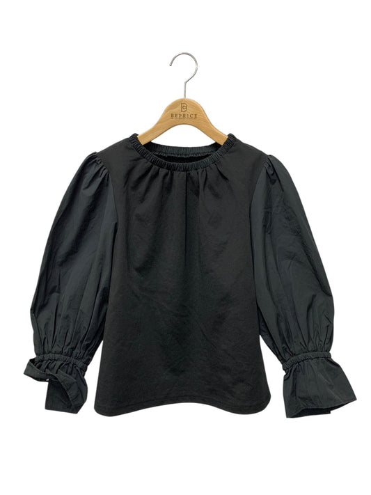 エムズグレイシー ふんわりスリーブカットソー 415307 38 ブラック ITMJ06HX97H0